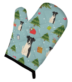 Fox Terrier - Smooth Christmas Dog Oven Mitt