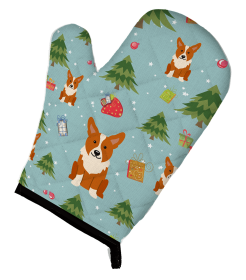 Corgi 1 Christmas Dog Oven Mitt