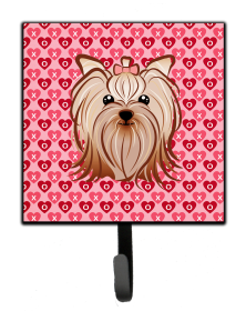 Yorkie/Yorkshire Terrier Heart Leash or Key Holder