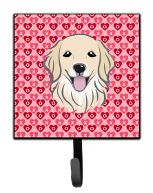 Golden Retriever Style #1 Heart Leash or Key Holder