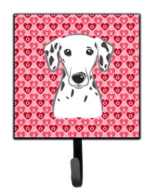 Dalmatian Heart Leash or Key Holder