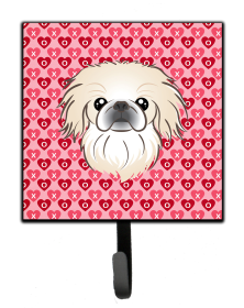 Pekingese Heart Leash or Key Holder