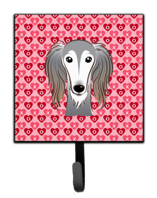 Saluki Heart Leash or Key Holder