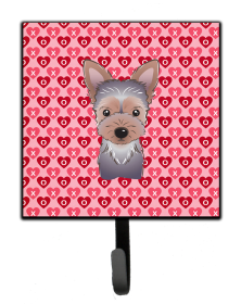 Yorkshire Terrier Heart Leash or Key Holder