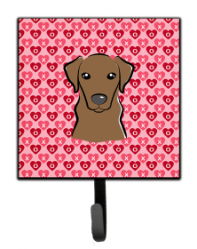 Labrador Retriever 1 Heart Leash or Key Holder