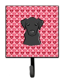 Labrador Retriever 2 Heart Leash or Key Holder