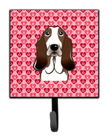 Basset Hound Heart Leash or Key Holder