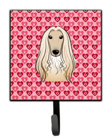 Afghan Hound Heart Leash or Key Holder