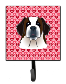 Saint Bernard Heart Leash or Key Holder