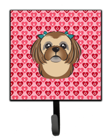 Shih Tzu Style #1 Heart Leash or Key Holder