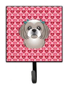 Shih Tzu Style #2 Heart Leash or Key Holder