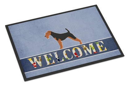 Welsh Terrier Indoor/Outdoor Welcome Mat