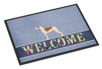 Greyhound Indoor/Outdoor Welcome Mat