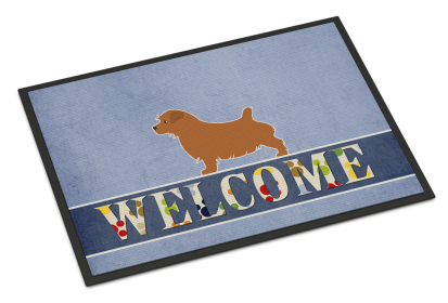 Norfolk Terrier Indoor/Outdoor Welcome Mat