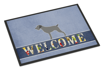 German Wirehaired Pointer Indoor/Outdoor Welcome Mat