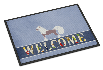 Chinese Crested Indoor/Outdoor Welcome Mat