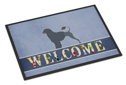 Portugese Water Dog Indoor/Outdoor Welcome Mat