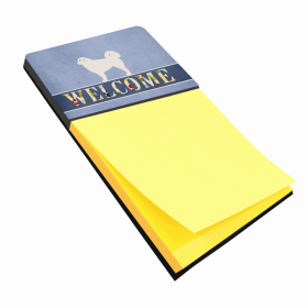 Polish Tatra Sheepdog Welcome Design Sticky Note Holder