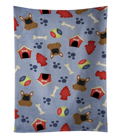 French Bulldog - Brown - Doghouse Collection Kitchen Towel