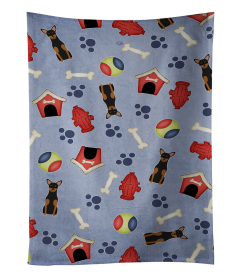 Manchester Terrier Doghouse Collection Kitchen Towel