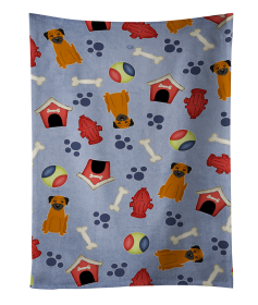 Border Terrier Doghouse Collection Kitchen Towel