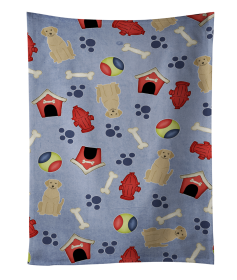 Labrador Retriever - Yellow - Doghouse Collection Kitchen Towel