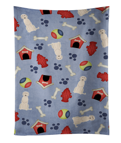 Irish Wolfhound Doghouse Collection Kitchen Towel