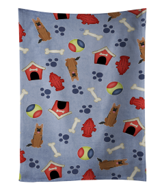 German Shepherd Doghouse Collection Kitchen Towel