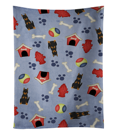 Beauce Shepherd Dog Doghouse Collection Kitchen Towel