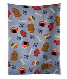 Shih Tzu - Chocolate - Doghouse Collection Kitchen Towel