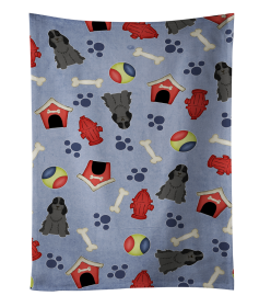 Cocker Spaniel - Black - Doghouse Collection Kitchen Towel