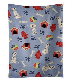 Dalmatian Doghouse Collection Kitchen Towel