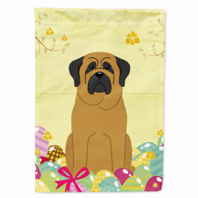 Mastiff Easter Eggs Breed Themed Flag Canvas