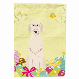 Irish Wolfhound Easter Eggs Breed Themed Flag Canvas