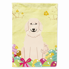 Great Pyrenees Easter Eggs Breed Themed Flag Canvas