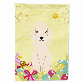 Bedlington Terrier - Sandy Easter Eggs Breed Themed Flag Canvas