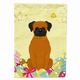 Boxer - Fawn Easter Eggs Breed Themed Flag Canvas