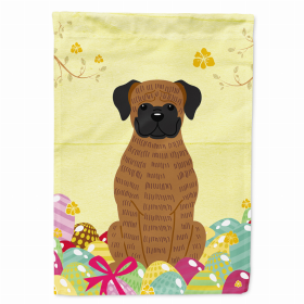 Boxer - Brindel Easter Eggs Breed Themed Flag Canvas