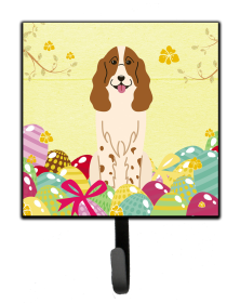 Russian Spaniel Easter Eggs Themed Art Leash or Key Holder