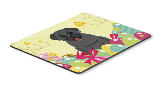 Pug - Black - Easter Hot Pad or Trivet