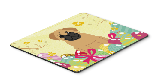 Pug - Brown - Easter Hot Pad or Trivet