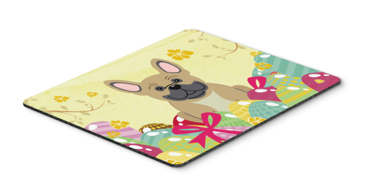 French Bulldog - Cream - Easter Mouse Pad