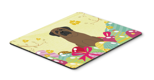 Bullmastiff Easter Hot Pad or Trivet