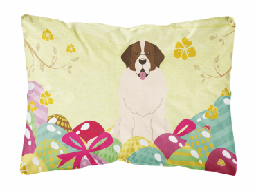 Moscow Watchdog Easter Eggs Dog Art Canvas Fabric Decorative Pillow