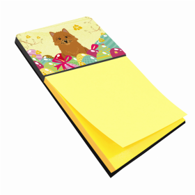 Norwich Terrier Easter Eggs Design with Dog Sticky Note Holder