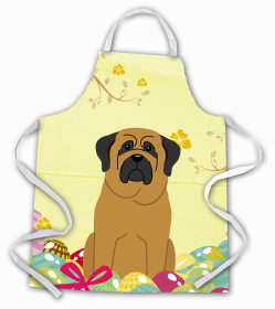 Mastiff Easter Eggs Apron