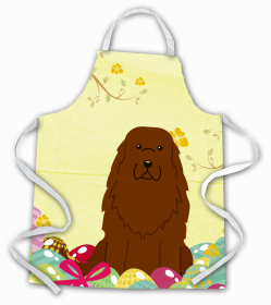 Caucasian Shepherd Dog Easter Eggs Apron