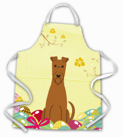 Irish Terrier Easter Eggs Apron