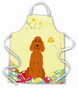 Irish Setter Easter Eggs Apron