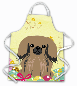 Pekingese - Tan - Easter Eggs Apron